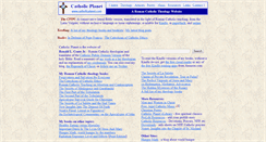 Desktop Screenshot of catholicplanet.com