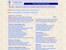 Tablet Screenshot of catholicplanet.com